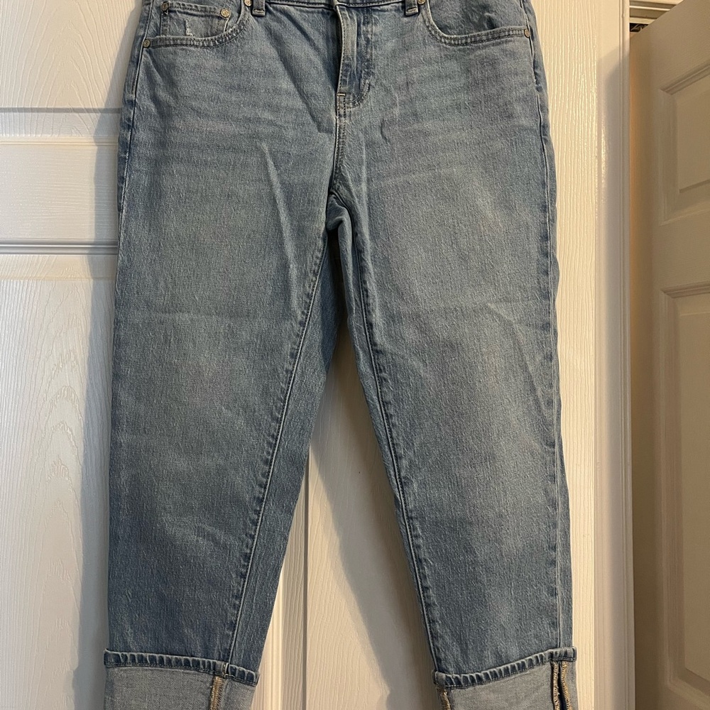 Talbots Sky Blue Cropped Jeans